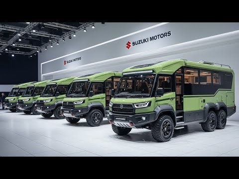 2027 Suzuki Micro Camper 6x6 😱 Mini Size, Full Luxury Home & Snow Beast Revealed!