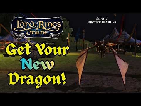 HOW TO GET the Sunstone Drakeling Pet in LOTRO! (19th Anniversary Guide)
