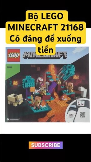 Review LEGO Minecraft 21168 – Có đáng mua không?