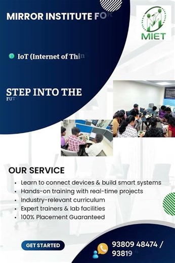 🚀 IoT Automotive Course | Hands-on training + 100% placement Assurance. Join MIET today!