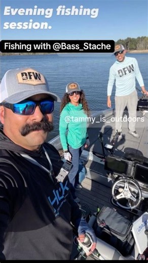 Evening fishing with @bass_stache on Lake Athens! ​‪@bass_stache‬ ‪@Rickcruzoutdoors‬