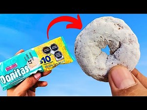 Unboxing de Donitas Espolvoreadas Bimbo (3 piezas)