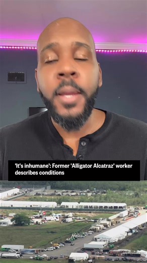 A former corrections officer exposes how bad Alligator Alcatraz really is… smdh… #alligatoralcatraz #alcatraz #thepascalshow #trump | The Pascal Show