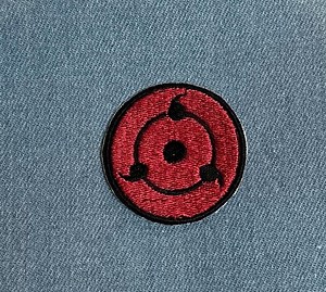 Anime Eye Embroidered Patch | Ninja Inspired Iron-on Applique - Etsy Canada