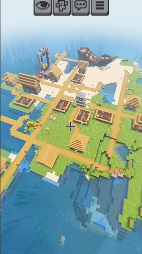 SEED SPEEDRUN SURVIVAL ISLAND MCPE 1.21 #minecraft #seedminecraft #seedmcpe #shadersrealiatic #mcpe