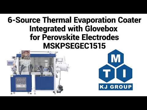 6-Source Thermal Evaporation Coater Integrated with Glovebox for Perovskite Cells-MSKPSEGEC1515