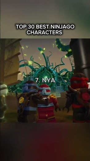 Top 30 des meilleurs personnages de Ninjago 🥷🔥 || #ninjago #allstarmoment #lego #nostalgia #viral