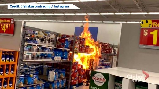 Anti-mask motive suspected in 3 Kitchener-Waterloo Walmart fires