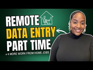 ✅ DATA ENTRY (Non Phone) Job | Part Time Work From Home Jobs 2026