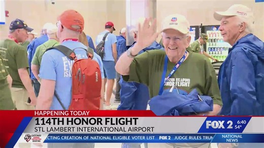 St. Louis Honor Flight takes veterans to Washington for recognition