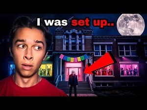 I Survived Overnight TRAPPED in a School Party.. (Storytime)