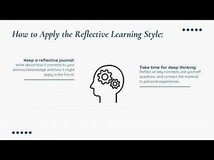 The Reflective Learner