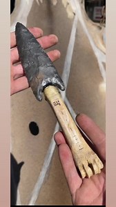 20K views · 458 reactions | Here is that same lost lake hafted  #novembersouth #artofflintknapping #flintknapping #primitive #stoneknife #lithics #caveman #functionalart #modernlithicart | November South | Facebook