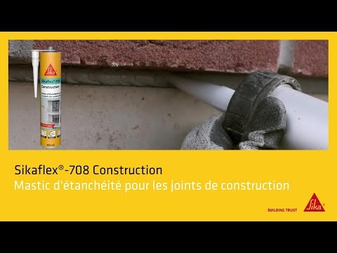 Sikaflex®-708 Construction - Mastic d'étanchéité pour les joints de construction