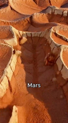 NASA's rover discovered ridges on Mars that look like giant spiderwebs from space