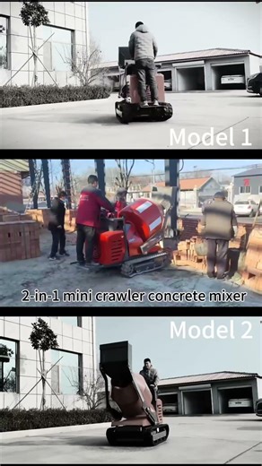 This versatile tracked mini dumper makes heavy lifting look easy. Watch it in action! 👇