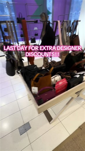 Last day to get extra discounts on designer sale!!! Shop my story or the link in my bio now!! Designer bags, shoes and clothing on sale! DM any questions #askforkahlil #nyc #fyp #shopping #designerfashion