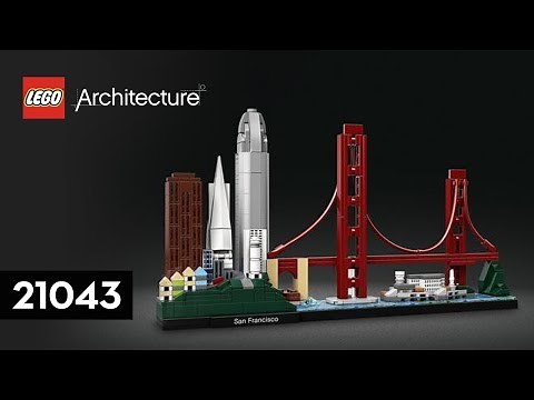 LEGO Architecture - San Francisco - 21043 | How To Build Instructions