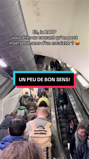 Descendre les escaliers : un sens commun à Paris