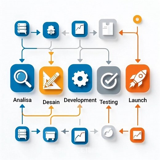 Proses kami bukan cuma coding. Kami mulai dari analisa kebutuhan, rencana fitur, hingga pengujian kualitas sebelum sistem digunakan 💡 Transparan, profesional, dan tepat waktu. Itu janji kami. #SoftwareDevelopmentLifeCycle #BrilliantSoftwareDevelopment | Brilliant Software Development