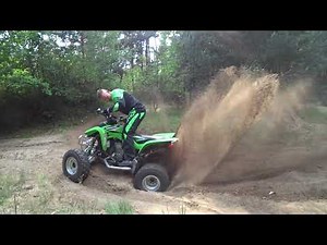 KAWASAKI KFX400 🔥 CRAZY RIDE🔥