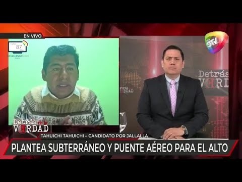 Tahuichi promete convertir a El Alto en ciudad industrial y tecnológica con megapuentes y una c4rc3