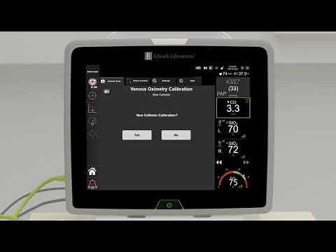 Chapter 3: HemoSphere monitor v.2_2020 - Oximetry Callibration, CVP entry, zero and waveform
