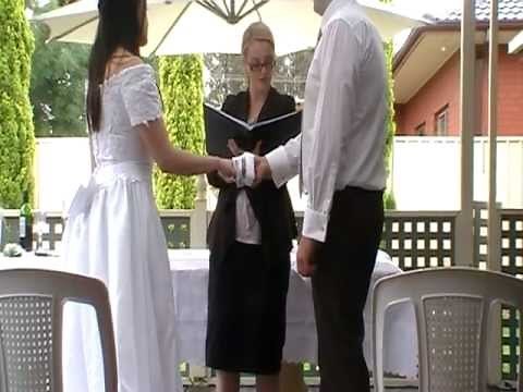 Wedding Tradition/Ritual Example - Handfasting Ceremony