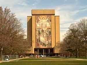 Touchdown Jesus, Hesburgh Library, University of Notre Dame