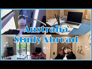 VLOG #1 | 【オーストラリア留学🇦🇺】 渡航と留学生活1日目 〜寮生活、海外大学〜 study abroad to Australia, dormitory