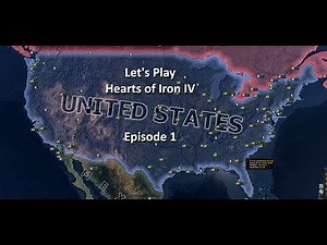 Hearts of Iron IV - Millennium Dawn Mod - USA Episode 1