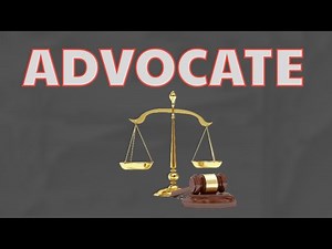 What Does ADVOCATE Means || Meanings And Definitions With Example in ENGLISH .