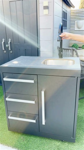 🔥 Ultimate Outdoor Kitchen Setup for Summer! ☀️ #outdoorkitchen #bbq #outdoorcooking