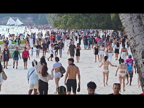 Look! This is Boracay White Beach on July 7 2026 5:15pm Walk