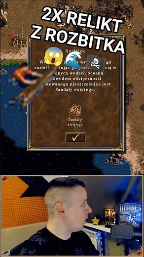 Heroes 3: Double relic from a Shipwreck?! 😱🌊🏴‍☠️ #heroes3 #gaming #homm #streamclips #games #homm3