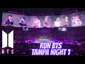 BTS "Run BTS" Live Lights Up Tampa on Opening Night