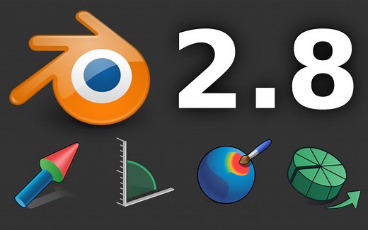 初学者必看 Blender 2.8：完整入门指南|，包含，场景，灯光，渲染