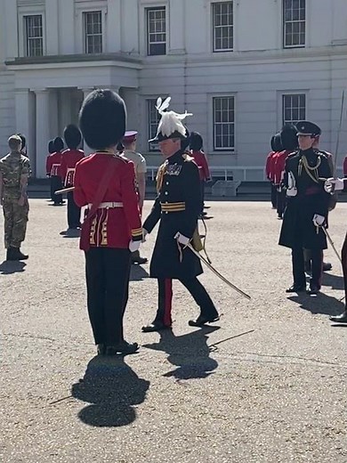 The Queen’s Guard Uniform Inspection