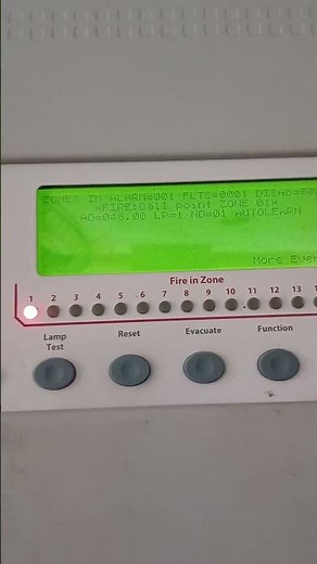 FIRE MODE on addressable fire alarm panel - Apollo