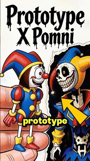 Prototype x Pomni Siblings? 👫🏻[Poppy Playtime]