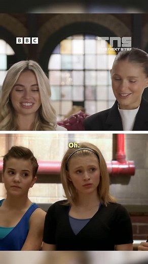CBBC on Instagram: "First Vs Last Scene 👀🎬 Emily and Michelle have come a long way since their first ever TNS scene together 🥹 Watch all 10 series of TNS on CBBC and BBC iPlayer now 🎥 #TheNextStep #TNS #Throwback #TeenDrama #Dance #Throwback"