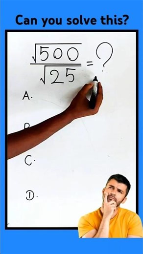 Nice Square Root Fraction You’ll Love Solving! #maths #shorts