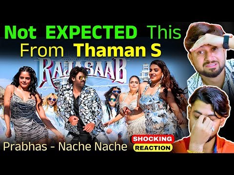 Nache Nache Song Reaction😳 | The RajaSaab | Prabhas | The Reacting Bros