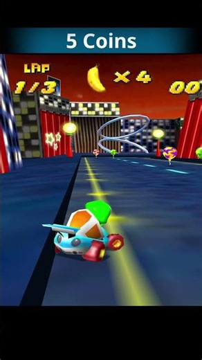 Diddy Kong Racing: Star City - Coin Locations #diddykongracing #n64 #nintendo #rareware