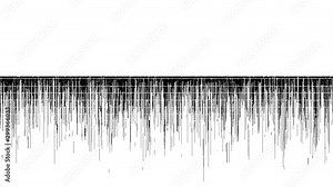 Vertical Noise Pattern Raising and Lowering Dirty Noisy Cross Hatch Loop