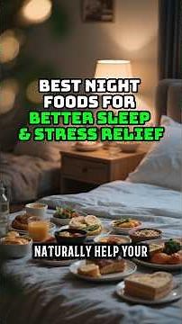 Best Night Foods for Better Sleep & Stress Relief