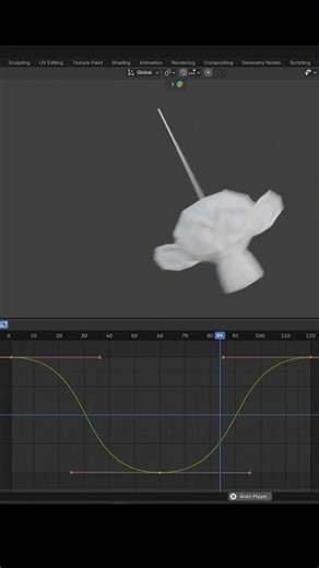 Blender simple swing animation