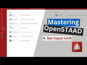 How to Automate STAAD (For Civil & Structural Engineers) in Excel - Tutorial 4