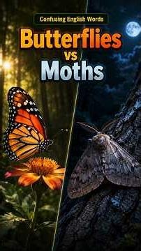 MOTH vs BUTTERFLY