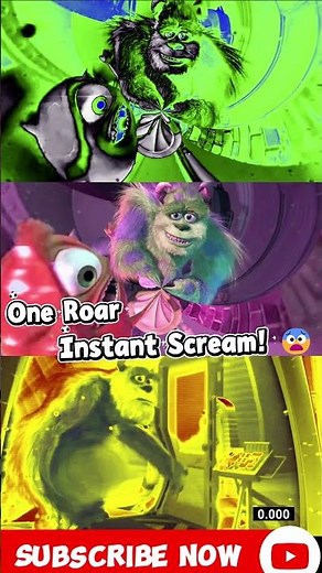 Monsters Inc. | One Roar. Instant Scream! | Sponsored By: Gamavision Csupo Effects